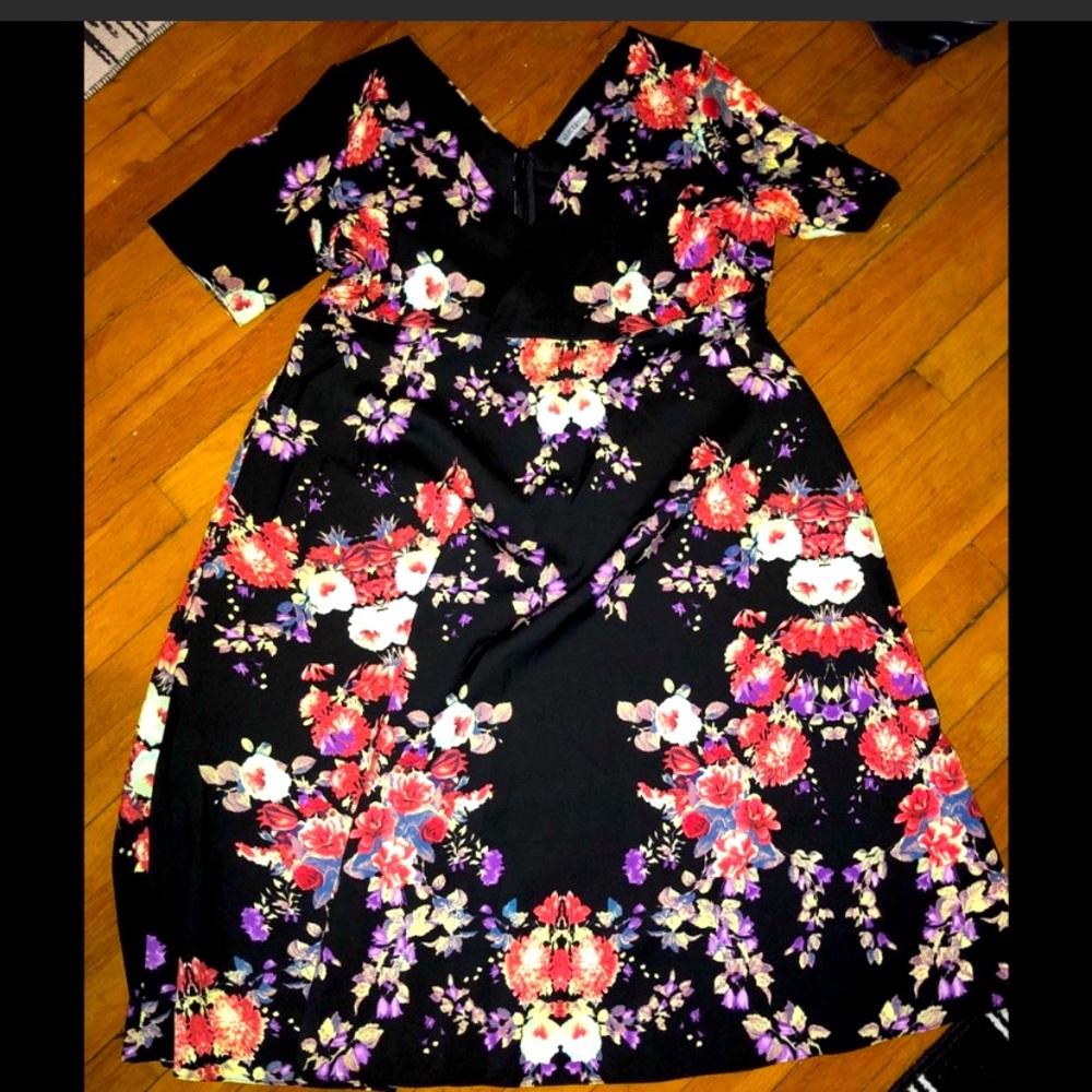 Alice & You Black Floral Dress